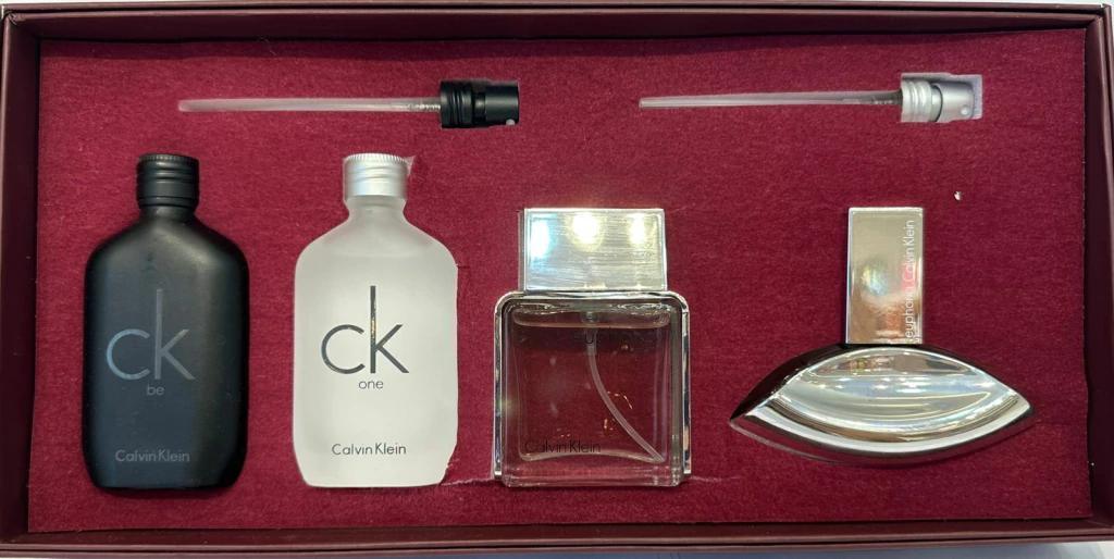 KIT CALVIN KLEIN EUPHORIA (4x30ml) - Almah Importados