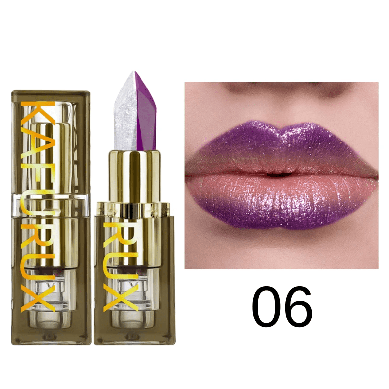 Batom Diamante 2 em 1 - Um só batom, dois acabamentos deslumbrantes