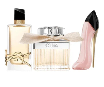 Combo 3 Miniaturas - Libre Yves Saint Laurent + Chloé Signature + Good Girl Blush - Almah Importados