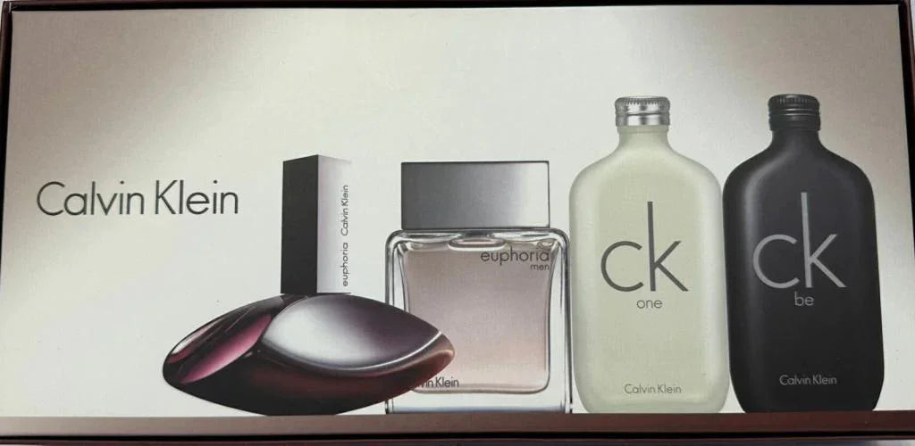KIT CALVIN KLEIN EUPHORIA (4x30ml) - Almah Importados