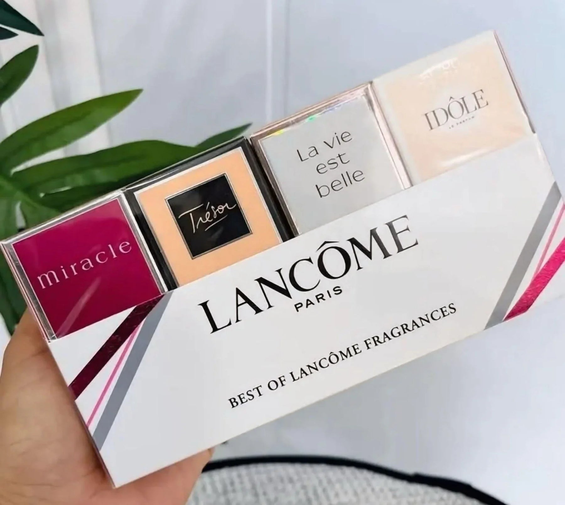 Lancome paris fragrâncias femininas, kit de 4 miniaturas. - Almah Importados
