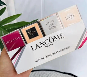 Lancome paris fragrâncias femininas, kit de 4 miniaturas. - Almah Importados